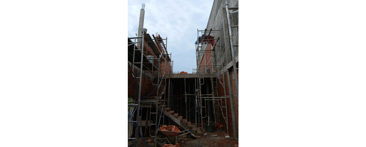 Công trình Nhà Phố Hiện Đại – Hơi Thở Trẻ Kết Hợp Đường Cong Indochine Đương Đại