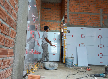 Công trình Nhà Phố Hiện Đại – Hơi Thở Trẻ Kết Hợp Đường Cong Indochine Đương Đại