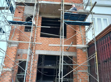 Công trình Nhà Phố Hiện Đại – Hơi Thở Trẻ Kết Hợp Đường Cong Indochine Đương Đại