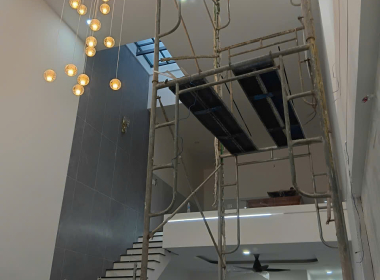 Công trình Nhà Phố Hiện Đại – Hơi Thở Trẻ Kết Hợp Đường Cong Indochine Đương Đại
