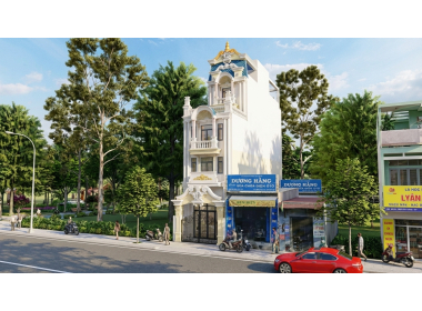 🏛️ Ý TƯỞNG KIẾN TRÚC – TÂN CỔ ĐIỂN TRONG HÌNH HÀI NHÀ PHỐ